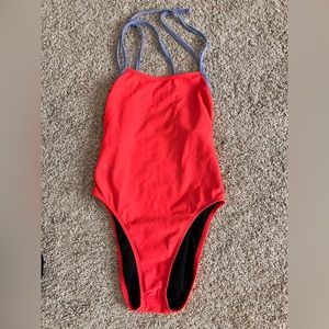 Watermelon Tie Back Jolyn Onesie